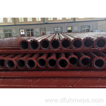 UHMWPE lined steel pipe steel plastic composite pipe